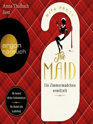 cover image of The Maid--Ein Zimmermädchen ermittelt (Ungekürzte Lesung)